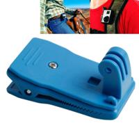 TMC 360 graden draaiend rugzak Rec-Mounts Clip klem Mount voor GoPro HERO4 / 3 + / 3 / 2 / 1(blauw) - thumbnail
