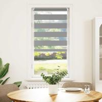 VidaXL Duo rolgordijn 40x100cm grijs - thumbnail