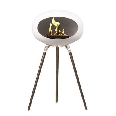 LeFeu Ground Wood Haard Bio Ethanol - Wit/Oak Smoked LeFeu Ground Wood Haard Bio Ethanol - Wit/Oak Smoked