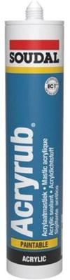 Soudal acryrub | acrylaatkit | wit | 310 ml - 102600