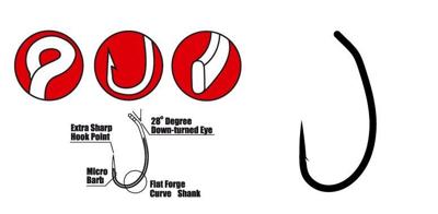 Gamakatsu G-CARP SNAGGER Size 4, 10 st