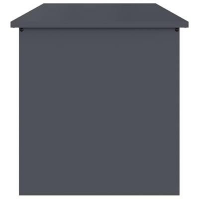 VidaXL Buitenopslagdoos antraciet 80 x 50,5 x 50 cm staal VidaXL Buitenopslagdoos antraciet 80 x 50,5 x 50 cm staal