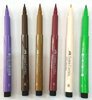 Markeerstiften Faber-Castell Pitt Artist Licht Roze (10 Stuks) - thumbnail