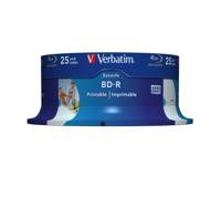 Verbatim BD-R SL Datalife 25 GB - Blu-Ray-Disk - 6 x brandsnelheid - groot bedrukbaar - Hardcoat Scratch Guard - Spindel - 25 stuks - thumbnail