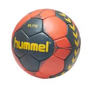 Hummel ballen Elite handbal zwart oranje geel - thumbnail