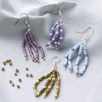 Creativ Company Rocailles, d 4 mm, afm 6/0, gatgrootte 0,9-1,2 mm, diverse kleuren, 130 gr/ 1 doos - thumbnail