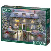 Falcon de luxe The Christmas Cottage 1000 stukjes - thumbnail