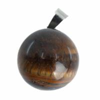 Edelsteen Hanger Tijgeroog Bal - thumbnail