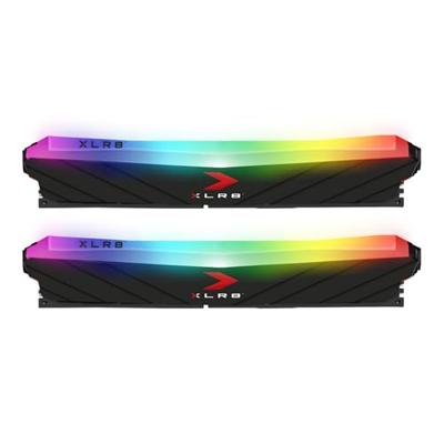 PNY 32 GB DDR4-3200 Kit MD32GK2D4320016XRGB, XLR8 Gaming EPIC-X RGB, XMP