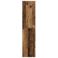 Apothekerskast 30x41x174,5 cm bewerkt hout oud houtkleurig - thumbnail