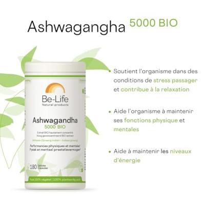 Be-Life Ashwagandha 5000 180 Capsules