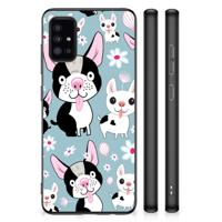 Samsung Galaxy A51 Back Cover Hondjes - thumbnail