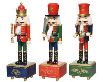 Muziekdoos vuren l9b8h30 cm multi a3 figuur Decoris - Decoris