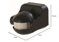 SCS SENTINEL LightSensor Motion Detector zwart - thumbnail