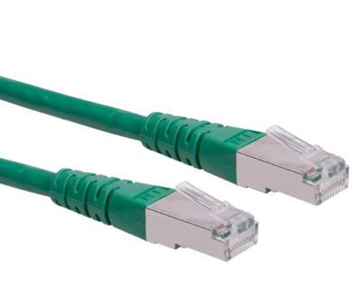ROLINE patchkabel Cat.6 (Klasse E) S/FTP (PiMF), groen, 2 m