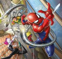 Clementoni Super Color 3in1 Puzzel Spiderman 3x48 Stukjes - thumbnail