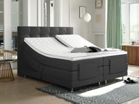 Dreamhouse - Arizona Elektrische Boxspring - Antraciet - 180 x 200 / met montage - thumbnail