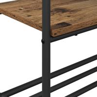 Kledingrek met planken Oud hout 77 x 30 x 171 cm Bewerkt hout - thumbnail