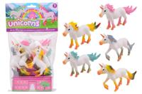 John Toy Unicorns 5 stuks in zak 12x8cm - thumbnail