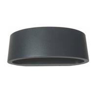 Wandlamp Artdelight Sharp 1 Lichts LED 2700K Dimbaar Antraciet - thumbnail