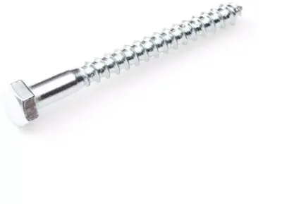 Eurofix houtdraadbout verzinkt 8x60 mm 4 stuks