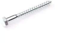 Eurofix houtdraadbout verzinkt 8x60 mm 4 stuks - thumbnail