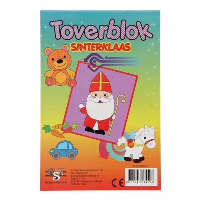 Boek Specials Nederland BV Sinterklaas toverblok Boek Specials Nederland BV Sinterklaas toverblok