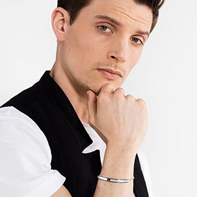 Armband Unisex Thomas Sabo LBA0009-643-11 Zilverkleurig Zwart 19 cm 15-18 cm - Maat: 16,5-19,5 cm