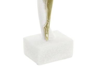 Decoratieve figuren DKD Home Decor Wit Gouden Romantiek Balletdanseres 13,5 x 12,5 x 40 cm Decoratieve figuren DKD Home Decor Wit Gouden Romantiek Balletdanseres 13,5 x 12,5 x 40 cm