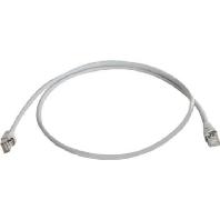 Telegärtner 100009115 RJ45 Netwerkkabel, patchkabel CAT 6A S/FTP 25.00 m Grijs Vlambestendig, Snagless, Vlambestendig, Halogeenvrij, UL gecertificeerd 1 stuk(s)