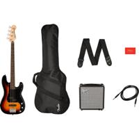 Squier Affinity Precision Bass, 3-Color Sunburst Starterpack - thumbnail