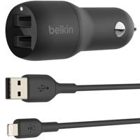 Auto oplader Belkin Boost Charge Zwart - thumbnail