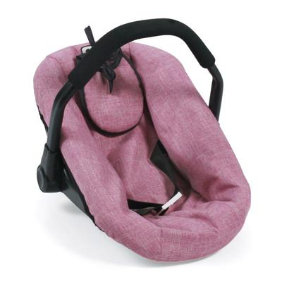 Poppen Autozitje Maxi-Cosi-stijl - Pink Jeans Black