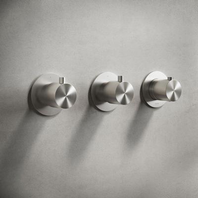 Hotbath Archie Afbouwdeel met inbouwdeel voor inbouw douchethermostaat met 2 stopkranen Horizontaal/verticaal RVS AR7067EXTIX/HBCB7067 Hotbath Archie Afbouwdeel met inbouwdeel voor inbouw douchethermostaat met 2 stopkranen Horizontaal/verticaal RVS AR7067EXTIX/HBCB7067