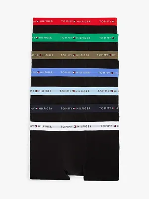 Tommy Hilfiger 7-Pack - Heren Trunks Boxers - Combi - Multipack katoenen heren onderbroeken