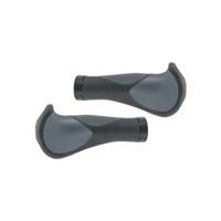 Qtcycletech qt cycle tech handvatten ergo 140mm zwart/grijs schroef op kaart - thumbnail