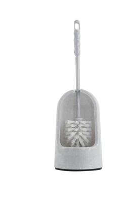 Betra Toiletgarnituur rond zwaar hoog grijs/graniet