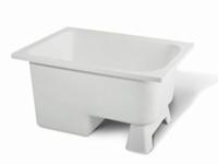 Wiesbaden Marinella zitbad 103x65x52 wit - thumbnail