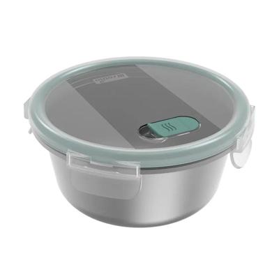 Rotho Nala Clic and Lock Vershouddoos 0.9L Mistletoe Green/RVS