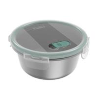 Rotho Nala Clic and Lock Vershouddoos 0.9L Mistletoe Green/RVS - thumbnail