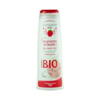 Alphanova Kids Kids bio showergel strawberry 250 Milliliter - thumbnail