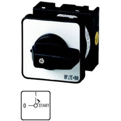 Eaton 019875 T0-1-15511/E AAN/UIT-toets Voor frontbevestiging Knevel 1 x 90 ° 1 stuk(s) Single