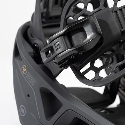 Nidecker Supermatic Snowboardbinding Black S - thumbnail