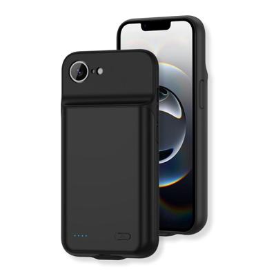 Lunso iPhone 16e case - Powerbank hoesje 7000 mAh - Zwart Lunso iPhone 16e case - Powerbank hoesje 7000 mAh - Zwart