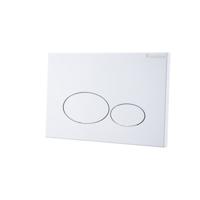 Drukplaat Voor Inbouwreservoir BWS X32 Metal Mat Wit - thumbnail