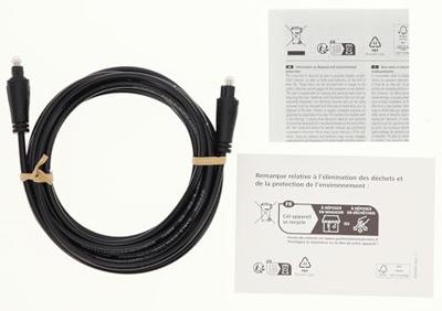 Hama OPTISCHE AUDIOKABEL, ODT-CONNECTOR (TOSLINK), 3,0 M Optische kabel Zwart