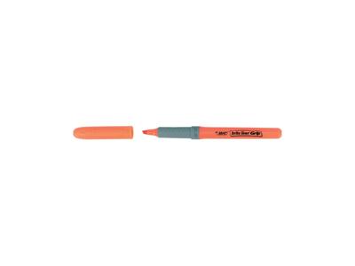 Markeerstift bic brite liner grip oranje