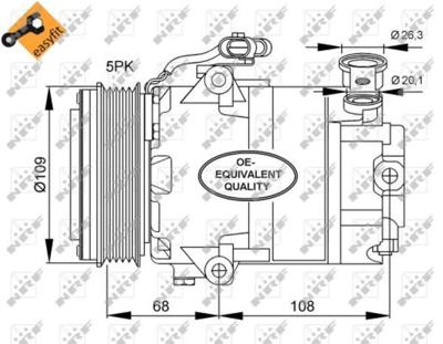 Compressor, airconditioning 32083