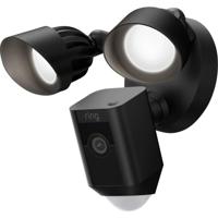 Ring Camera met schijnwerpers Plus bedraad (Floodlight Cam Wired Plus) | 1080p HD-video, led-schijnwerpers, ingebouwde sirene, vaste bedrading | Ring Home-proefperiode (30 dagen gratis) - thumbnail