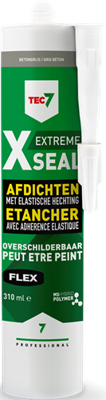 Tec7 x-seal patroon 310 ml, betongrijs - 528015000